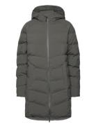 W Marina Long Quilted Jkt Musto Green