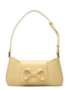 Shoulder Bag With Bow Detail Mango Yellow