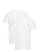 C-Neck T-Shirt 2-Pack GANT White