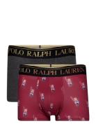 Stretch Cotton Trunk 2-Pack Polo Ralph Lauren Underwear Patterned