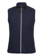 Lds Bethpage Pile Vest Abacus Navy
