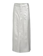 Objsunny Harlow Long Skirt E Div Object Silver