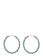 Pcnijuni Hoop Earrings D2D Pieces Blue