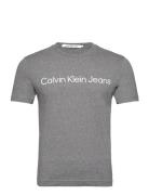 Core Institutional Logo Slim Tee Calvin Klein Jeans Grey