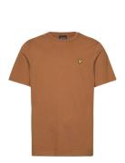 Plain T-Shirt Lyle & Scott Brown