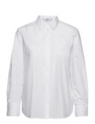 Regular Cotton Lyocell-Blend Shirt Mango White