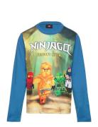 Lwtano 129 - T-Shirt L/S LEGO Kidswear Blue