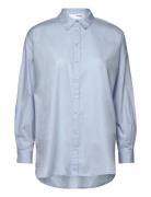 Slfdina-Sanni Ls Shirt Noos Selected Femme Blue