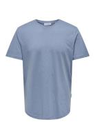 Onsmatt Life Longy Ss Tee ONLY & SONS Grey