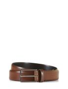 Leather Belt Allen Howard London Brown