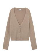 Florie Brushed Cardigan Once Untold Beige