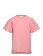 T-Shirt Ss Woven Creamie Pink