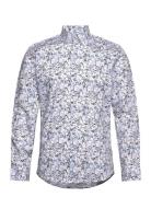 Printed Superflex Shirt L/S Lindbergh Blue