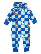 Squares Overall Martinex Blue