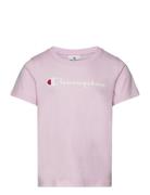 Crewneck T-Shirt Champion Pink