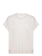 Cap Sleeve T-Shirt Davida Cashmere Cream
