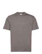 Mercerized Slim Fit T-Shirt Mango Grey