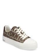 York - Lace Up Sneaker DKNY Brown