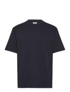 Basic 100% Cotton Relaxed-Fit T-Shirt Mango Navy