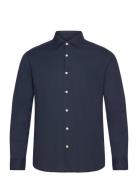 Slhregbond-Garment Dyed Shirt Ls Selected Homme Navy