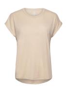 Onpjace Ss Loose Bat Burnout Tee Only Play Beige