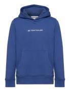 Printed Hoody Tom Tailor Blue