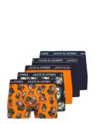 Jactriple Skull Trunks 5 Pack Jack & J S Orange
