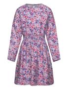 Kogveneda L/S O-Neck Short Dress Ptm Kids Only Patterned