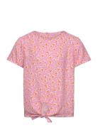 Kogpalma Knot S/S Top Ptm Kids Only Pink