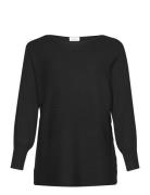 Carnew Adaline L/S Pullover Knt ONLY Carmakoma Black