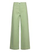 Striped Canvas Pants REMAIN Birger Christensen Green