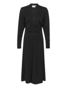 Brinagz Midi V-Neck Dress Gestuz Black