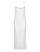 Sequin Maxi Slip Dress ROTATE Birger Christensen White