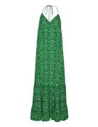 Fine Jacquard Maxi Dress ROTATE Birger Christensen Green