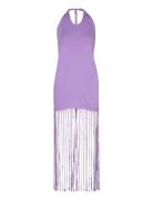 Light Jersey Maxi Dress ROTATE Birger Christensen Purple