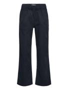 Trousers Wide Chinos Lindex Navy