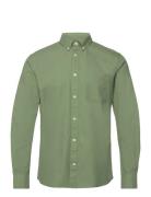 Onsneil Ls Oxford Shirt ONLY & SONS Green