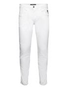 Anbass Trousers Slim Hyperflex Colour Xlite Replay White