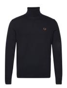 Roll Neck Jumper Fred Perry Navy