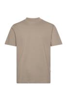 Slhrelaxcolman200 Ss O-Neck Tee S Selected Homme Brown