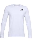 Ua Sportstyle Left Chest Ls Under Armour White