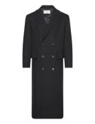 Double Breasted Wool Coat Filippa K Black