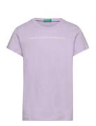 T-Shirt United Colors Of Benetton Purple