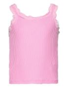 Kogmila S/L Lace Tank Top Jrs Kids Only Pink