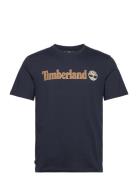 Kennebec River Linear Logo Short Sleeve Tee Dark Sapphire Timberland B...