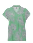 Cupolly Ss Blouse Culture Green