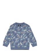 Hmlgustav Sweatshirt Hummel Blue