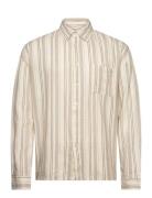 Dpstripe Structured Shirt Denim Project Beige