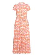 Slarjana Maxi Dress Ss Soaked In Luxury Orange