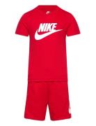 Nkn Club Tee & Short Set Nike Red